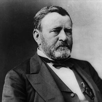 President Ulysses S. Grant, between 1869 and 1885.
