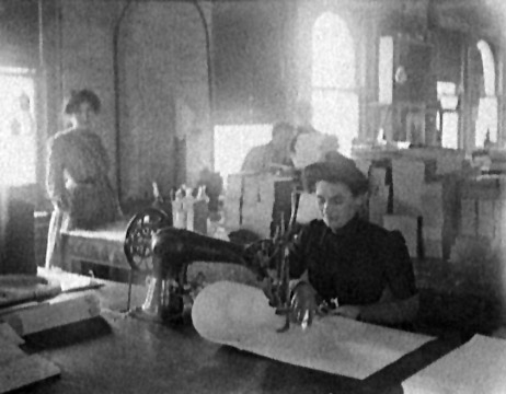 Richmond & Backus Co. Sewing Room, Detroit, Michigan