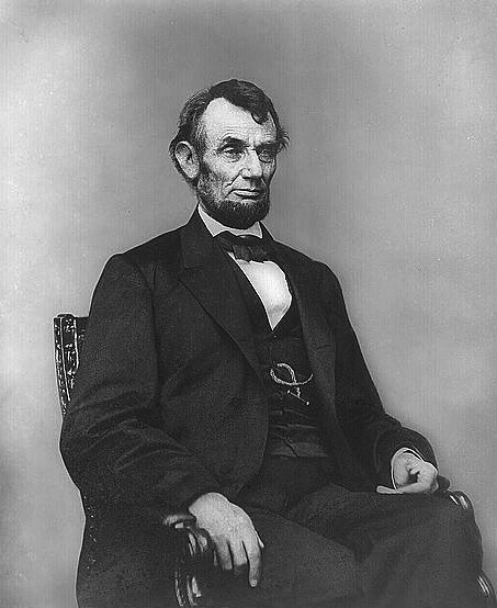 Abraham Lincoln portrait.