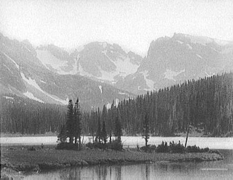 The Heart of the Rockies, Long Lake & Snowy Range near Ward, Colorado