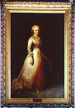 Martha Washington in the White House.