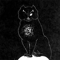 Illustration from 'The Black Cat'
