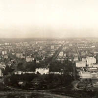 Panoramic view of D.C. from the Washington Monument, 1912