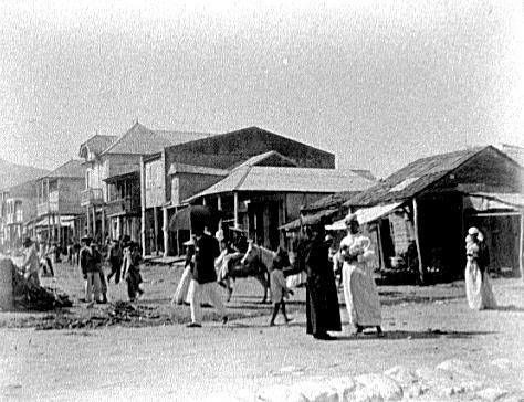 Street scene, Port-au-Prince, Haiti, W.I., c 1901.