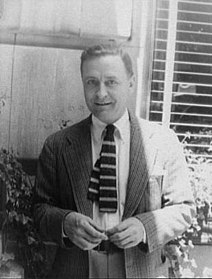 Portrait of F. Scott Fitzgerald in 1937