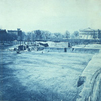 Excavation of site for the Library of Congress, Washington, D.C.