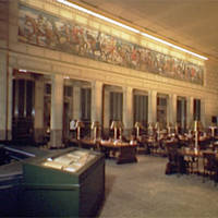 Reading Room in Adams Building, Library of Congress.