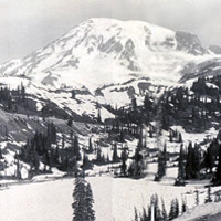 Mount Rainier in 1925