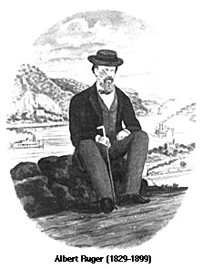 Sketch of Albert Ruger