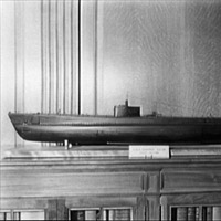 Submarine Model, Seamen's Bank for Savings, New York, New York, 1943.