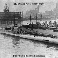 Uncle Sam's Largest Submarine from The Detroit News.