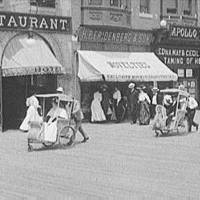 Rolling Chairs on the Boardwalk, Atlantic City, New Jersey