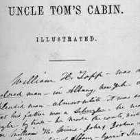Title page of Susan B. Anthony's copy of Uncle Tom's Cabin