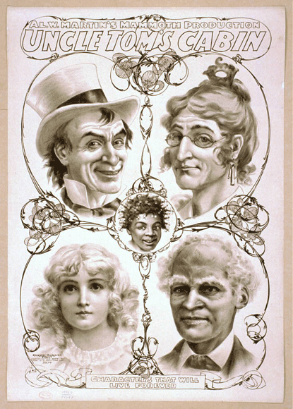 The cast of 'Uncle Tom's Cabin,' 1899
