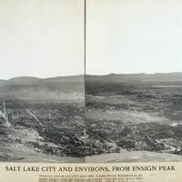 Salt Lake City and environs, from Ensign Peak.