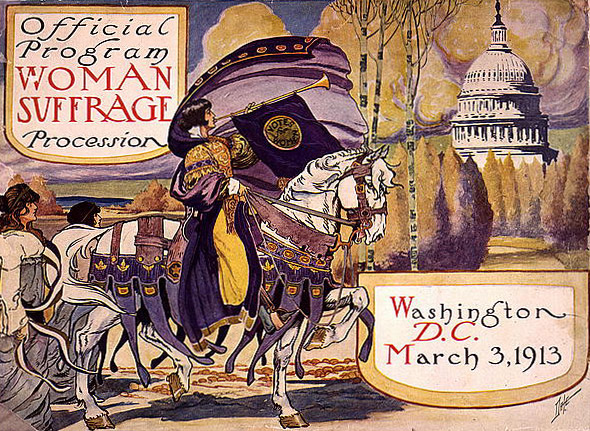 Official Program, Woman Suffrage Parade 1913