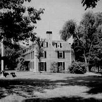 John Adams, residence in Quincy, Massachusetts.