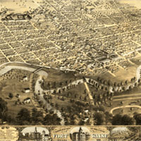 Fort Wayne, Indiana 1868