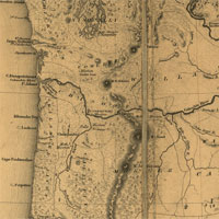 Map of the Oregon Territory