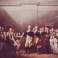 General Washington Resigning His Commission to Congress, Annapolis, Maryland