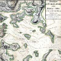 Boston, Its Environs and Harbour, 1775.