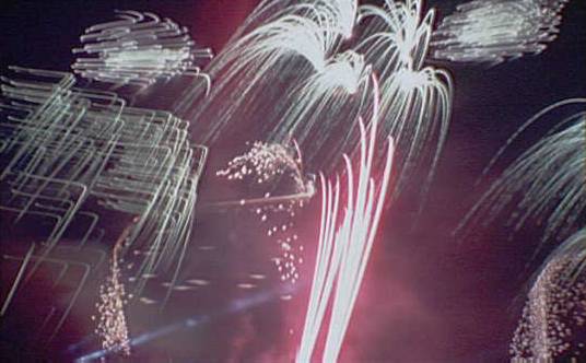 Fireworks at the World's Fair.