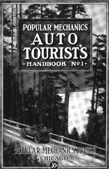 Cover of Automobile tourist's handbook, 1924.