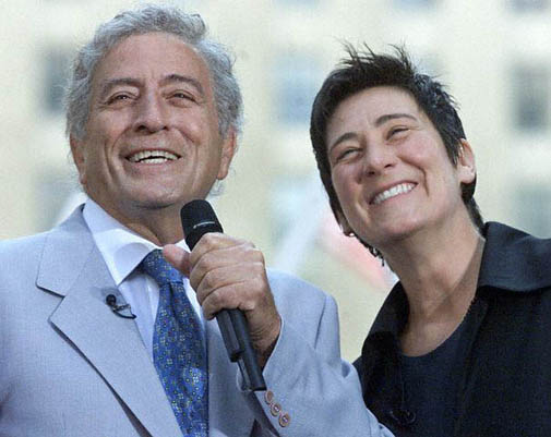 Tony Bennett and k.d. lang