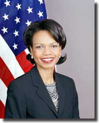 Secretary of State Condoleezza Rice