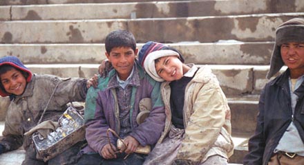 Afghan children