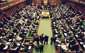 England's  House of Commons, the lower chamber of the British Parliament, is one of the world's oldest and most successful democratic institutions.
