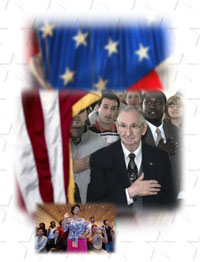 Immigration laws have affected the social, political, and economic development of the United States, a nation of immigrants since the 17th century – and earlier. Changes made to law in the 1960s have resulted in a more diverse nation. Above, new citizens take the oath of allegiance to the United States. 