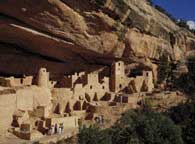 Mesa Verde settlement in Colorado, 13th century.