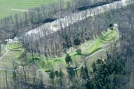 Great Serpent Mound in Adams County, Ohio.