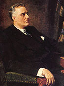 Photo of Franklin Roosevelt