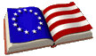 American flag book form