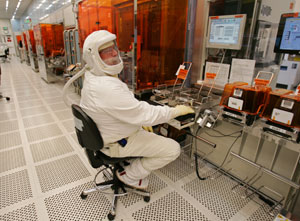 Intel Corp. semiconductor plant in California