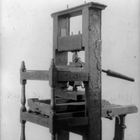 班傑明富蘭克林的印刷廠Benjamin Franklin's printing press