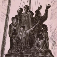 Drawing 'Scottsboro Limited,' by Prentiss Taylor