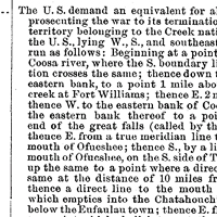 1814年的傑克森堡條約(Treaty of Fort Jackson) 1814 Treaty of Fort Jackson 