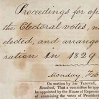 傑克森首次就職的安排工作  Arrangements for Jackson's first inauguration 