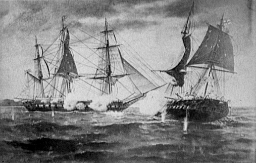 公海上的軍艦 War ships on the high seas 