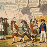 麥迪遜逃離華盛頓 Madison fleeing Washington 