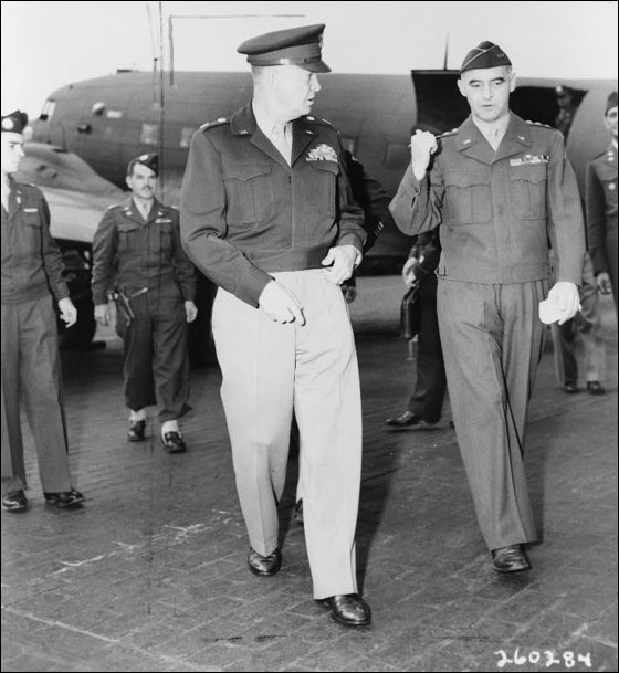Photo of General Dwight D. Eisenhower.