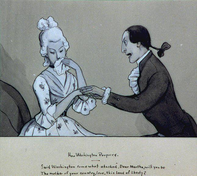 How Washington proposed.