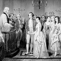 George and Martha's wedding.