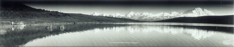 A view of Mount McKinley and the Alaska Range