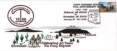 Photo of the Hashknife cachet