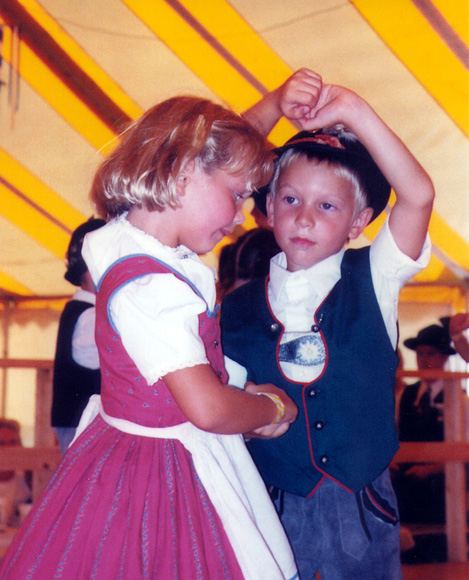 Photo of children dancing