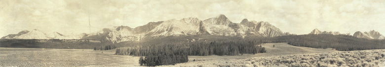 The Sawtooth Mountains of Idaho